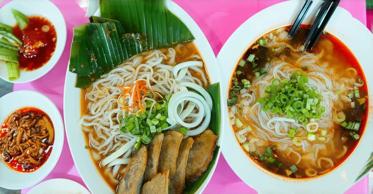 Battambang Rice Noodle Dishes: A Culinary Journey