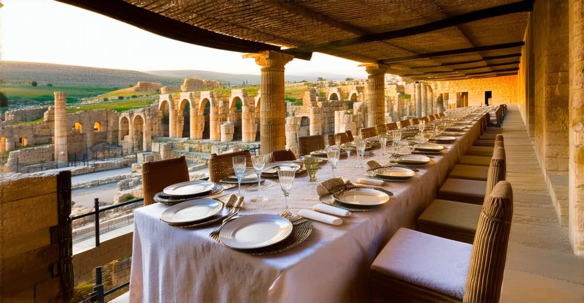 Jerash Dining Experiences: Taste Local Flavors