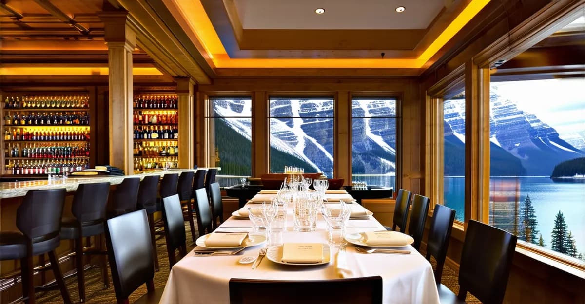 Lake Louise Gourmet Restaurants: A Culinary Delight