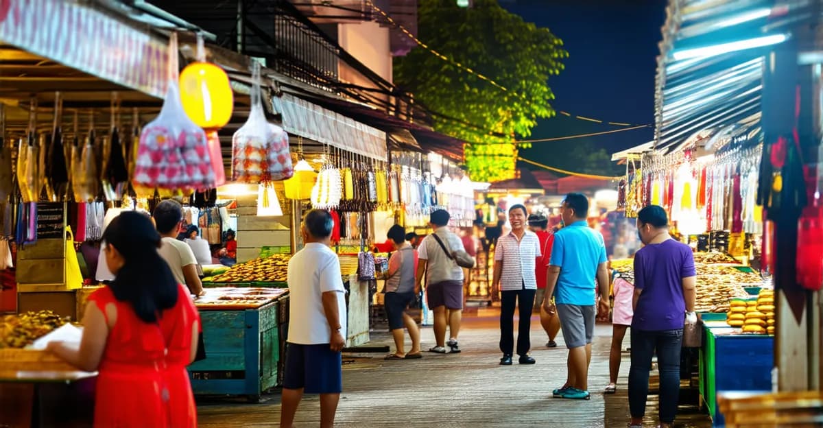 Melaka City Night Markets: A Culinary Adventure