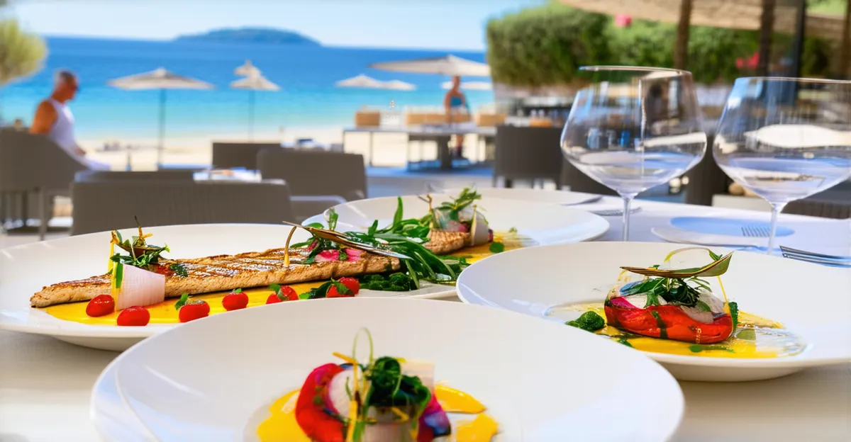 St-Tropez Beach Clubs Cuisine: A Culinary Voyage