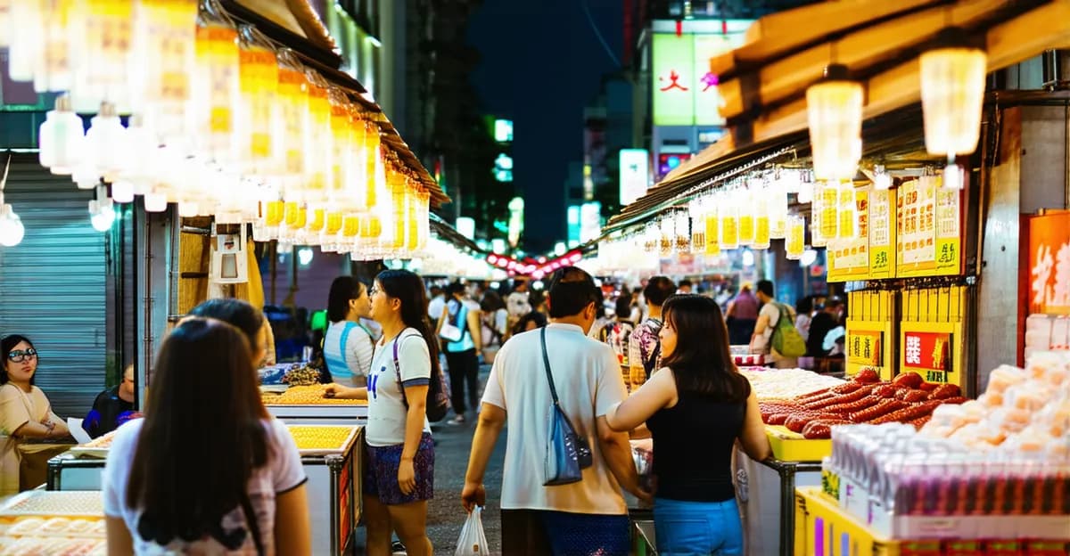 Taichung Night Market: Explore Local Delicacies