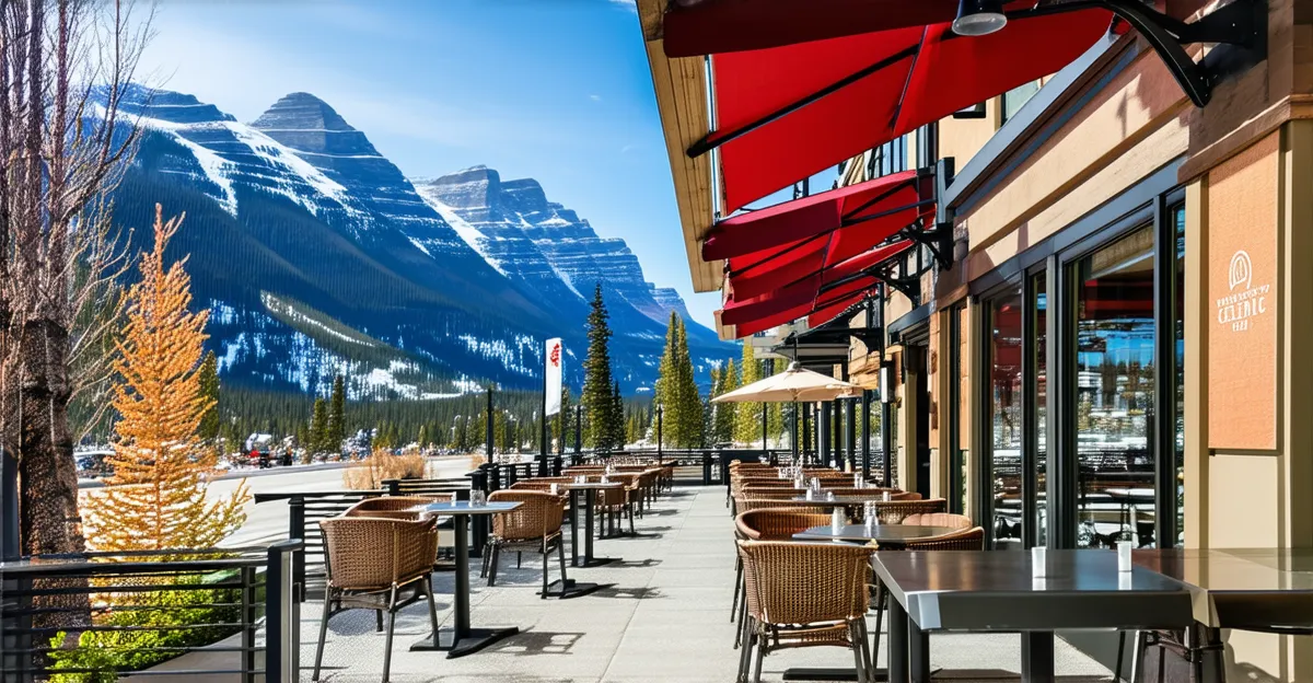 Banff Town Outdoor Dining: Explore Scenic Eateries