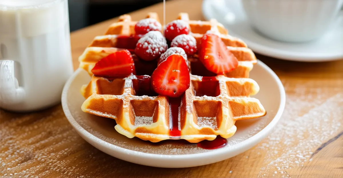 Bruges Street Waffles: A Taste of Belgium’s Delight