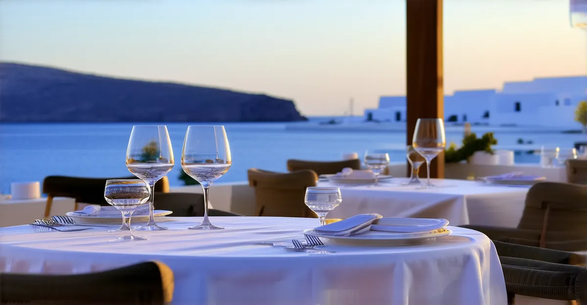 Hora Mykonos Fine Dining: A Culinary Experience