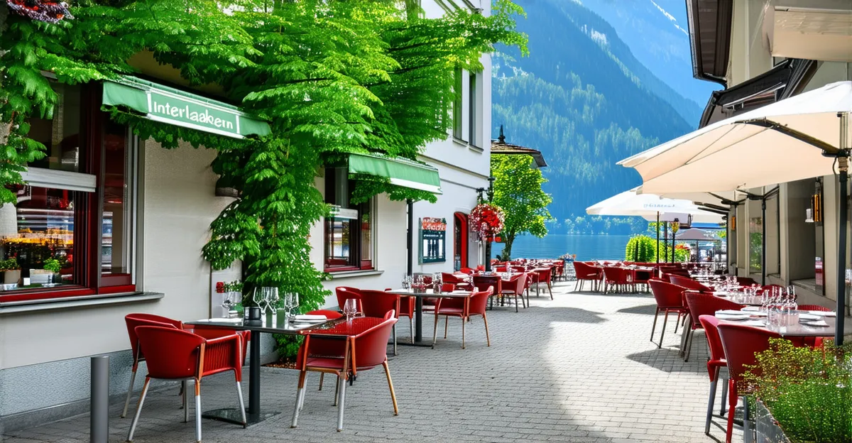 Interlaken Outdoor Dining: A Taste of Nature