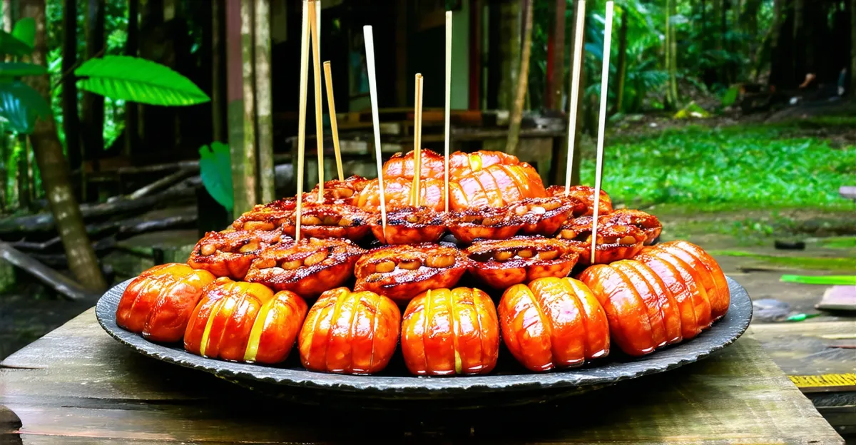 bukit lawang jungle food experience