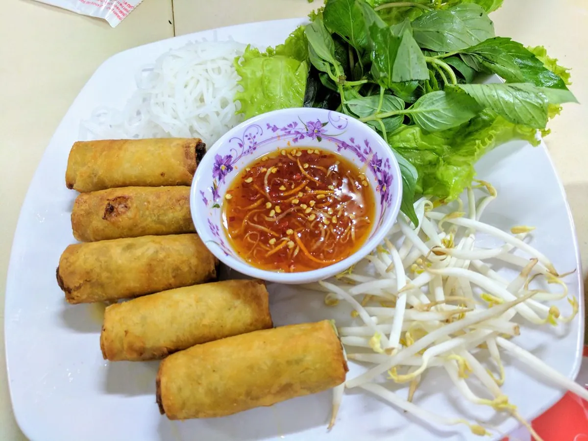 7. Chả Giò: Crispy Fried Spring Rolls
