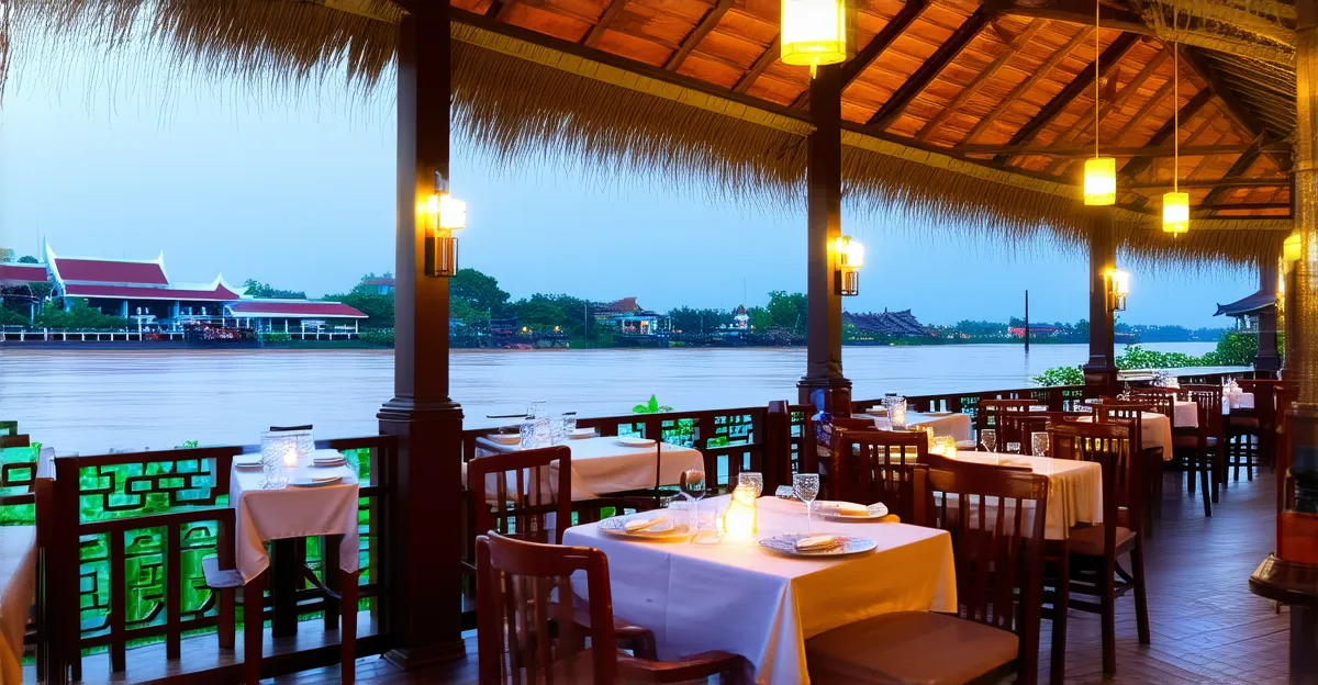 nong khai riverfront dining