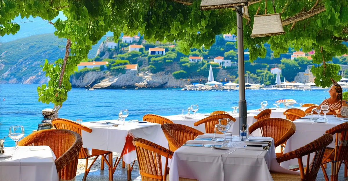 parga seaside dining