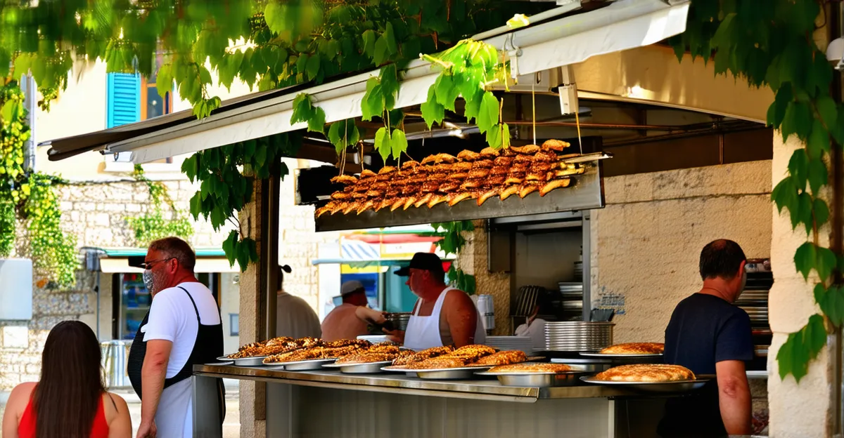 poreč street food scene
