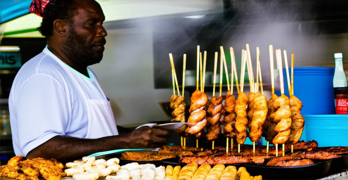 port of spain street food