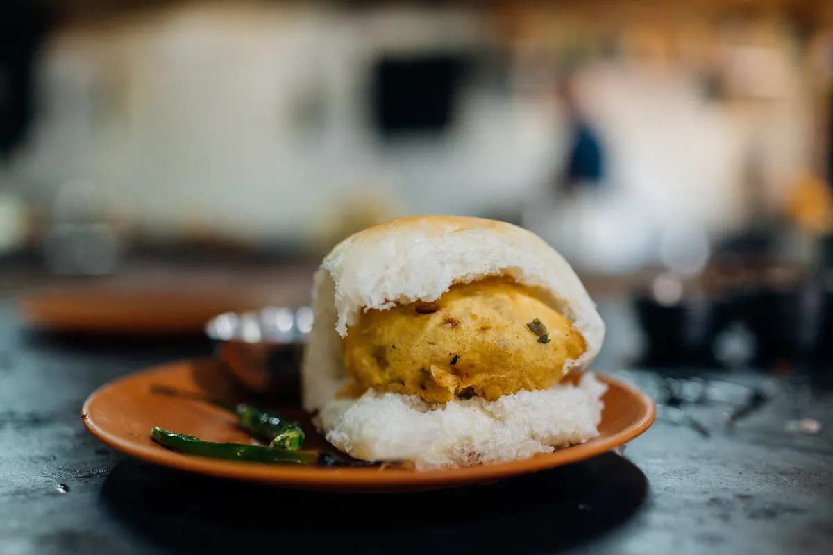 1. Vada Pav: The Iconic Mumbai Burger
