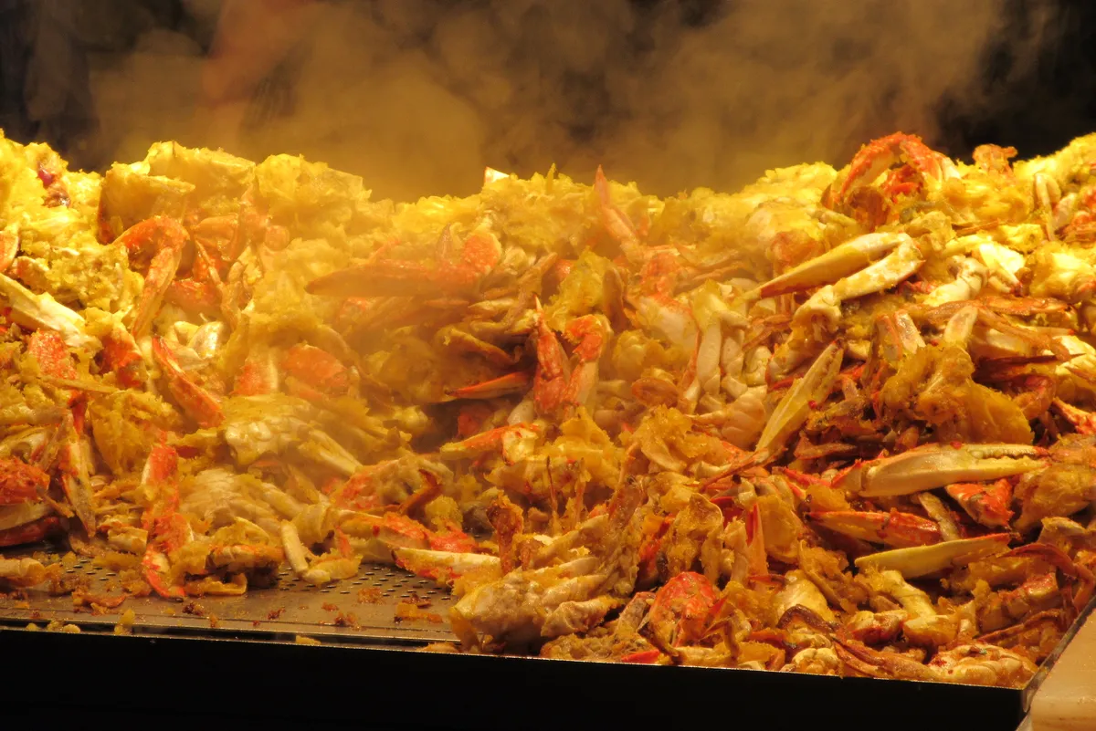 1. Steamed Crab: A Shenzhen Delight
